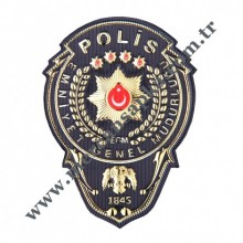 Polis Müdür Göğüs Arması 3D