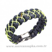 Paracord Bileklik Lacivert - Yeşil