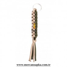 Paracord Anahtarlık Haki - Gold