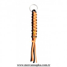 Paracord Anahtarlık Siyah - Oranj