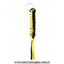 Paracord Anahtarlık Siyah - Sarı