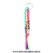 Paracord Anahtarlık Gökkuşağı