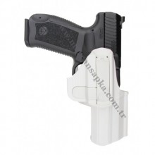 P 8004 Akar Polimer Kilitli Kılıf (BEYAZ)