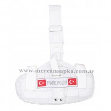 T 8207 Bacak Kılıfı Beyaz (TRAFİK POLİSİ)