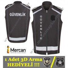 Güvenlik Yeleği Premium (1 Adet 3D Arma HEDİYELİ!!!)