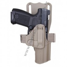 P 9005 Akar Polimer Alçak Taşıma Kilitli Kılıf (Sahra Beji - Özel Harekat)