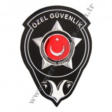 3D KAMU ÖZEL GÜVENLİK GÖĞÜS ARMASI