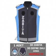 Zabıta Yeleği AQUA (3D ARMA HEDİYELİ !!!)