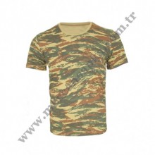 T-shirt Kamuflaj Yeşil