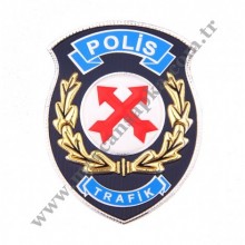 Polis Branş kol arması 3D (TRAFİK)