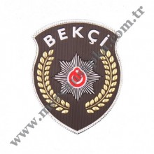 Bekçi BRANŞ kol arması 3D