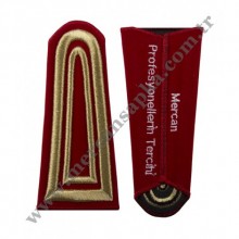 İtfaiye Müdür Apoleti Kırmızı