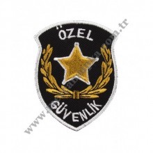 Güvenlik Siyah Göğüs Arması