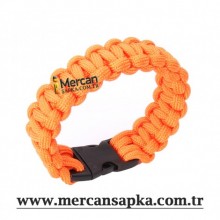 Paracord Bileklik Turuncu (Bayan)