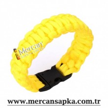 Paracord Bileklik Sarı