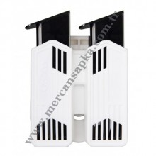 P 8003 Çift Şarjör Kılıfı (BEYAZ)