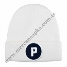 Bere Örgü Beyaz PARK & VALE Armalı