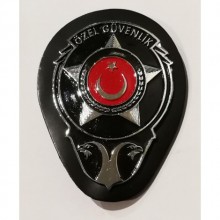 KAMU ÖZEL GÜVENLİK BEL ARMASI METAL (KLİPSLİ)