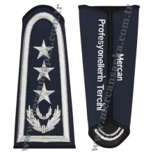 ZABITA MÜDÜR APOLETİ (ÇELENKLİ - 3 YILDIZ- SİM İP)