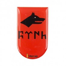 Sticker Şarjör Göktürkçe Kurt