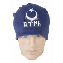 Boyunluk Koyu Mavi Polar Ay Yıldız Türk