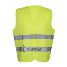 Yelek Reflektörlü Fosforlu Sarı