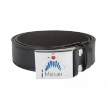 Kemer Zabıta Siyah (Deri)