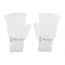 Eldiven Beyaz Kesik Örgü